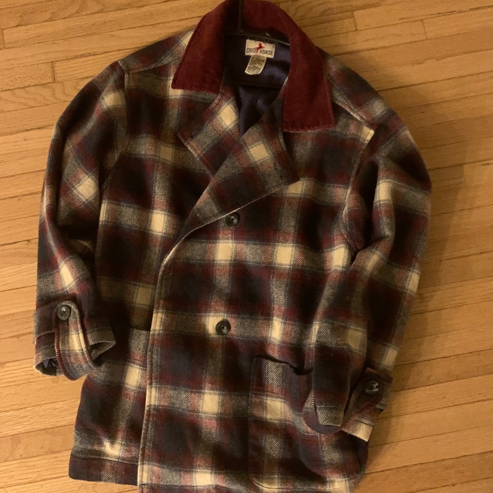 Vintage plaid jacket